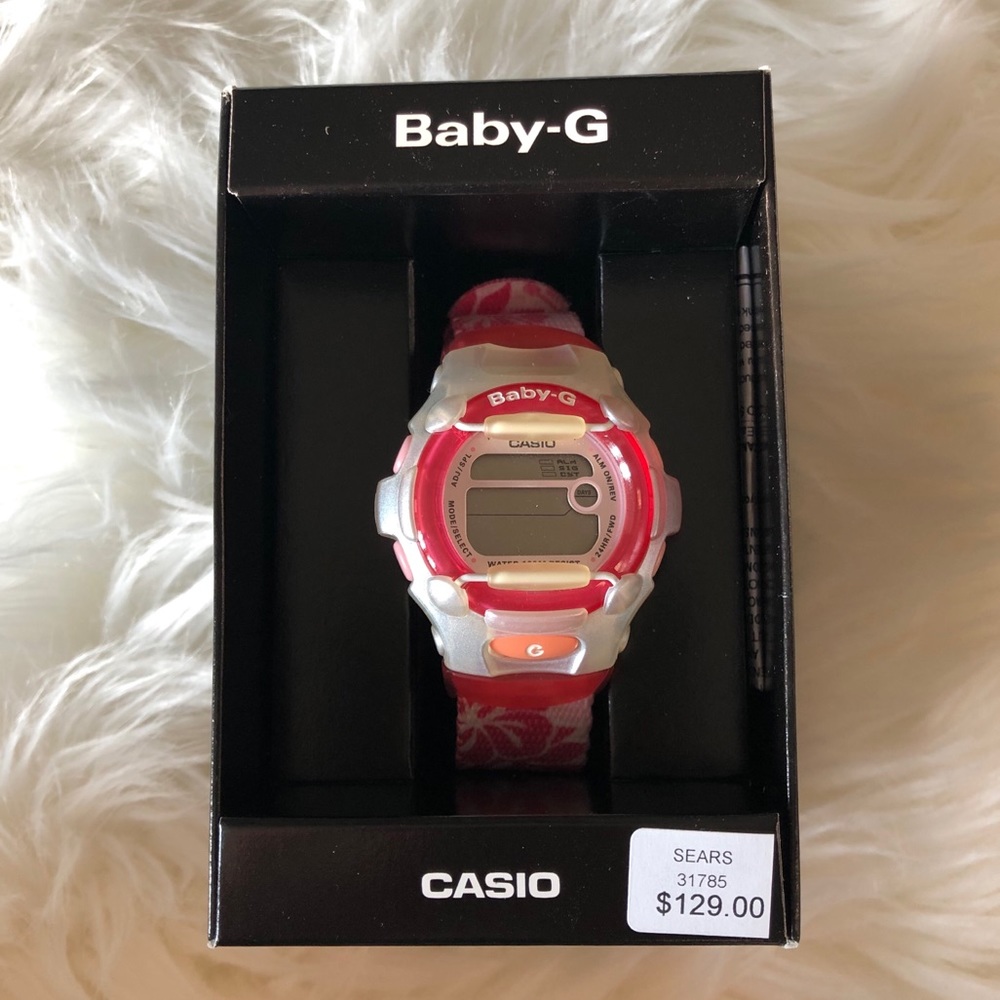 Pink Baby G Casio Digital Watch